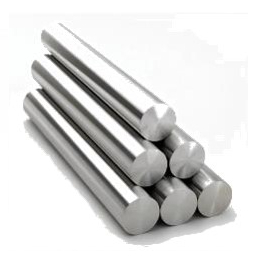 Titanium Stock of Rods Stacked On Top